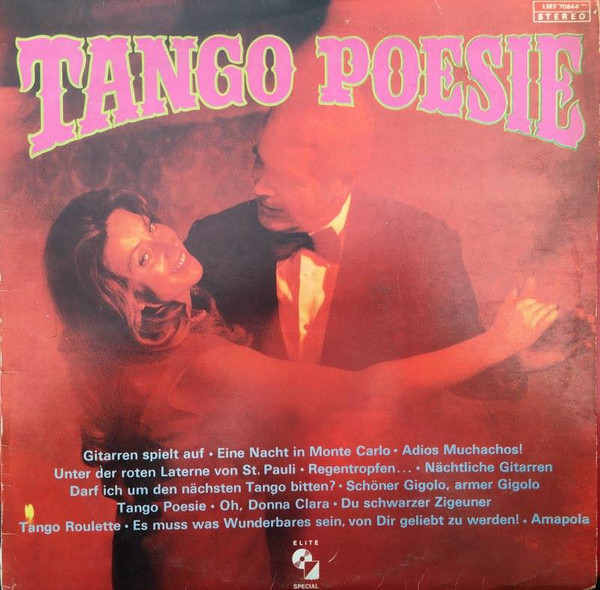 Gramofonska ploča Orchester Claudius Alzner  Tango Poesie  LSES 70844