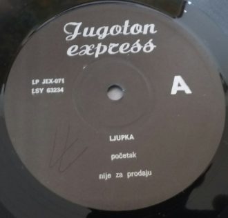 Gramofonska ploča Ljupka Dimitrovska, Zrinko Tutić – Jugoton Express