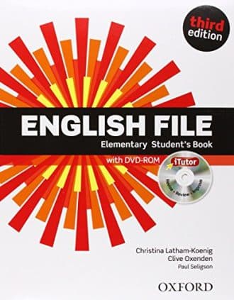 ENGLISH FILE THIRD EDITION ELEMENTARY STUDENT'S BOOK udžbenik engleskog jezika  autora Christina Latham-Koenig , Clive Oxenden , pAul Seligson